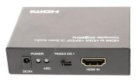 HDMI-audio-extractor met SPDIF en 3,5mm stereo-uitgang